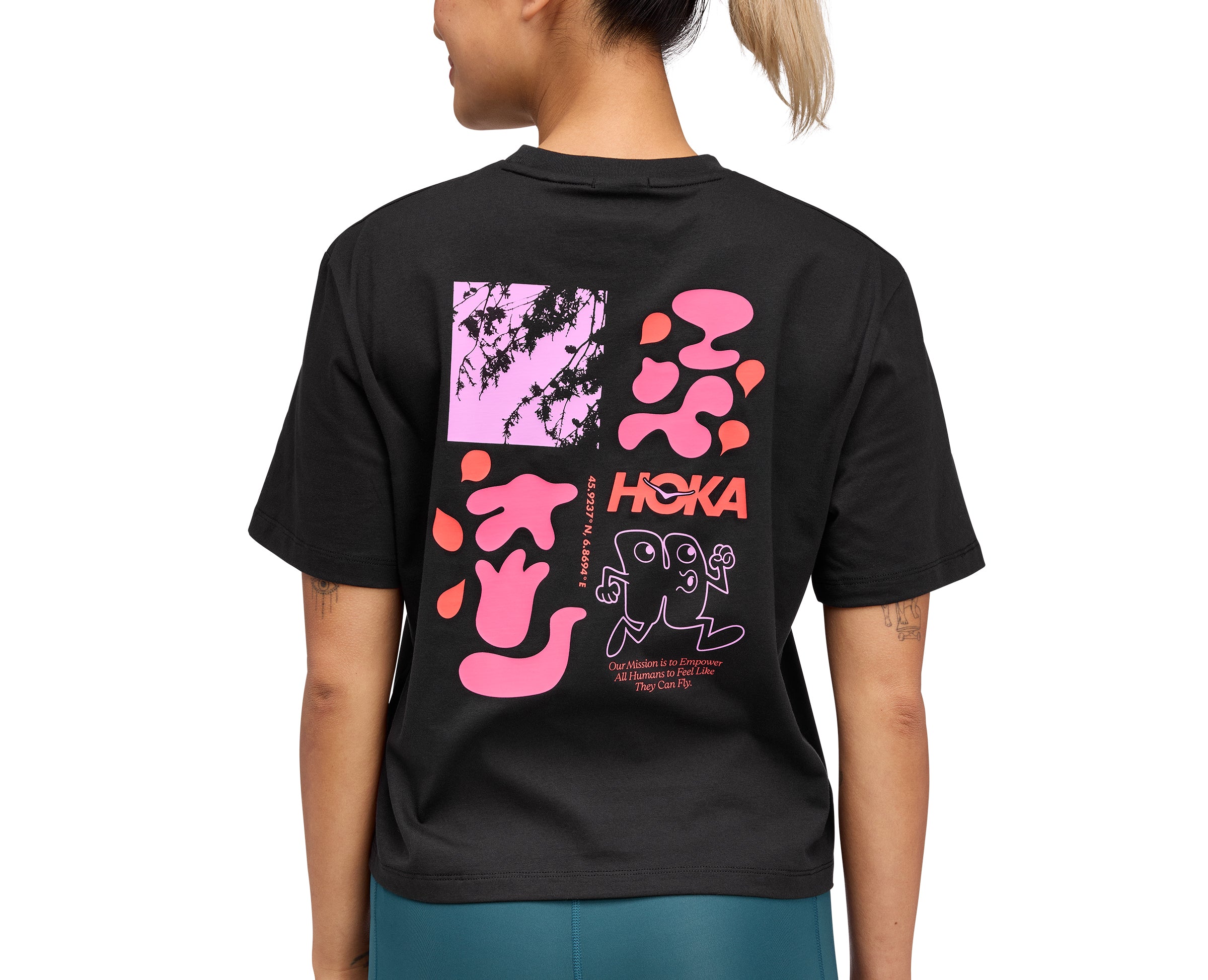 HOKA COLLAGE GPX TEE