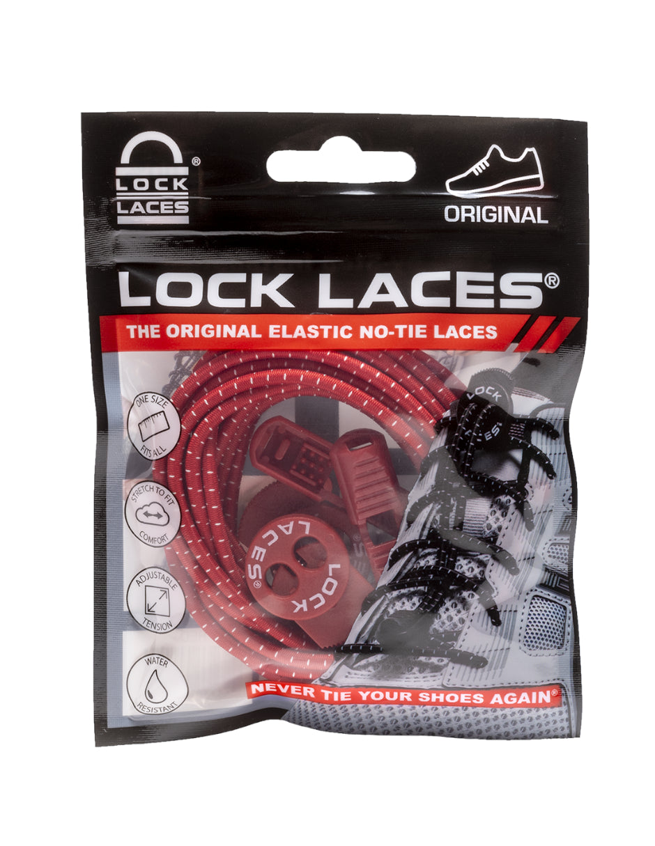 Lock Laces - Rojo