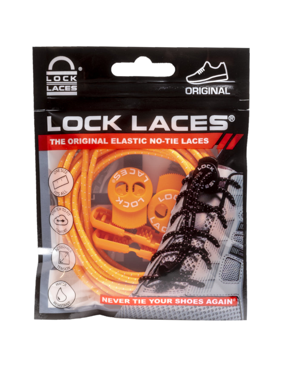 Lock Laces - Naranja