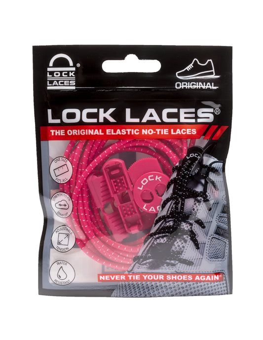 Lock Laces - Rosa Neón