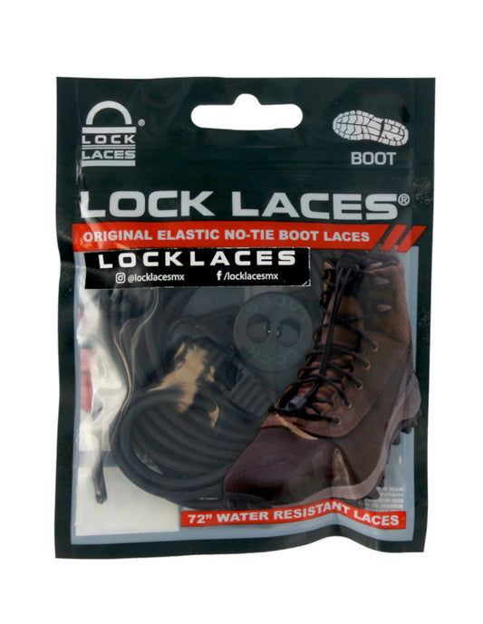 Lock Laces para Bota - Negro